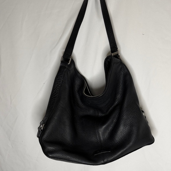 Cole Haan Handbags - Cole Haan Elegant Black Leather Hobo Bag